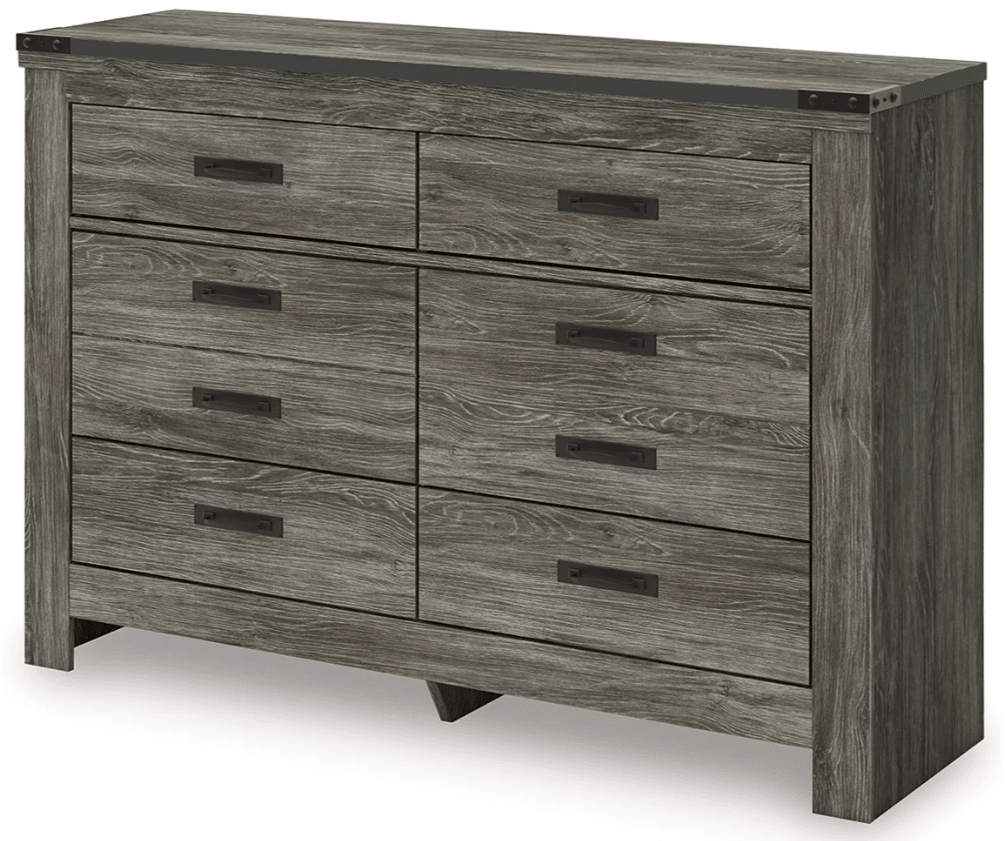AshleyAshley B4480 Frandern - Full Panel Bed With Storage - Black / Gray