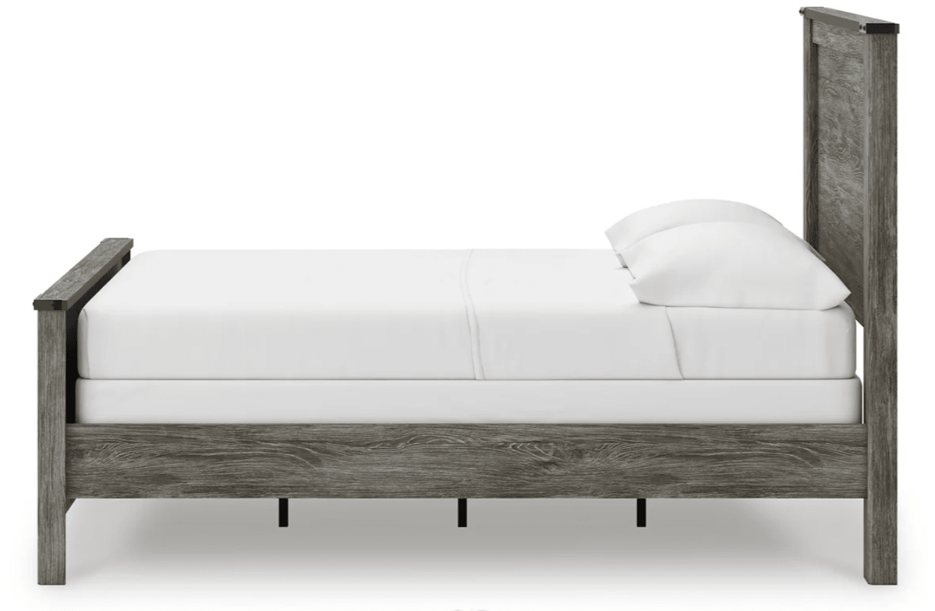 AshleyAshley B4480 Frandern Panel Bed - Black / Gray