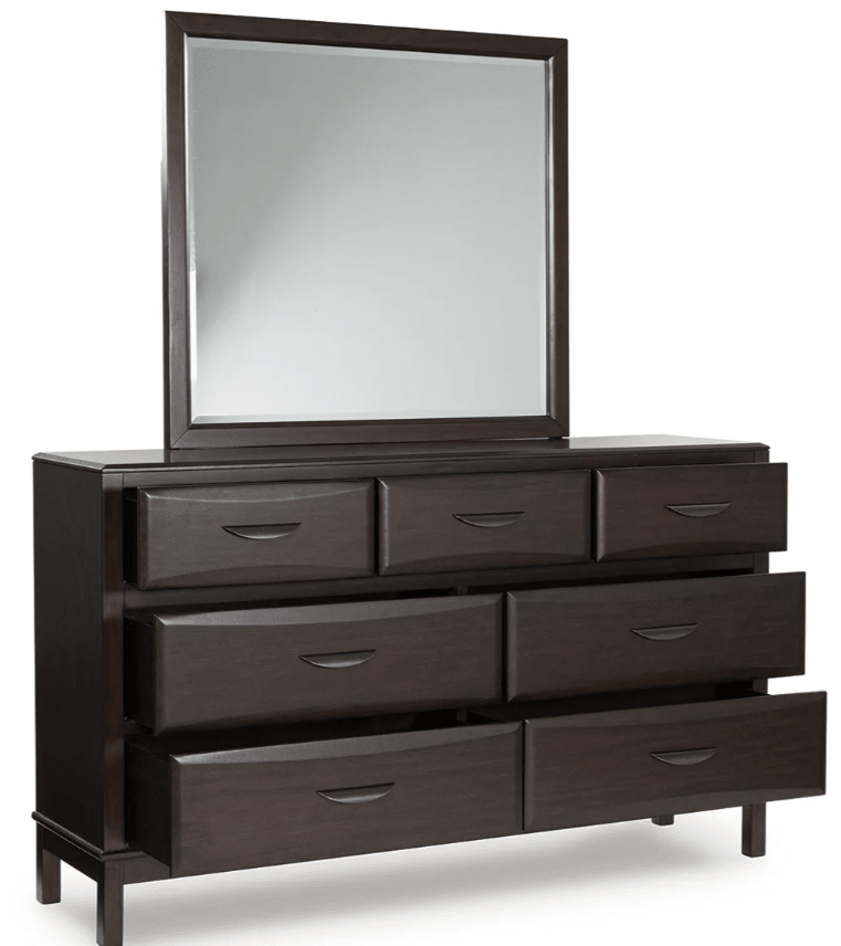 AshleyAshley B479 Vanmore - Queen Storage Bed - Dark Brown
