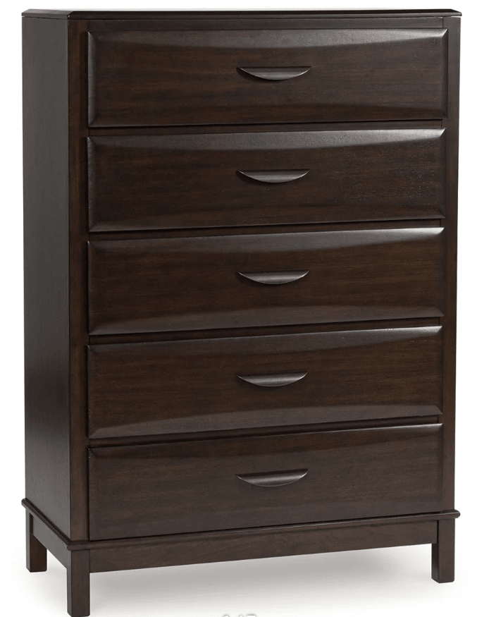 AshleyAshley B479 Vanmore - Queen Storage Bed - Dark Brown