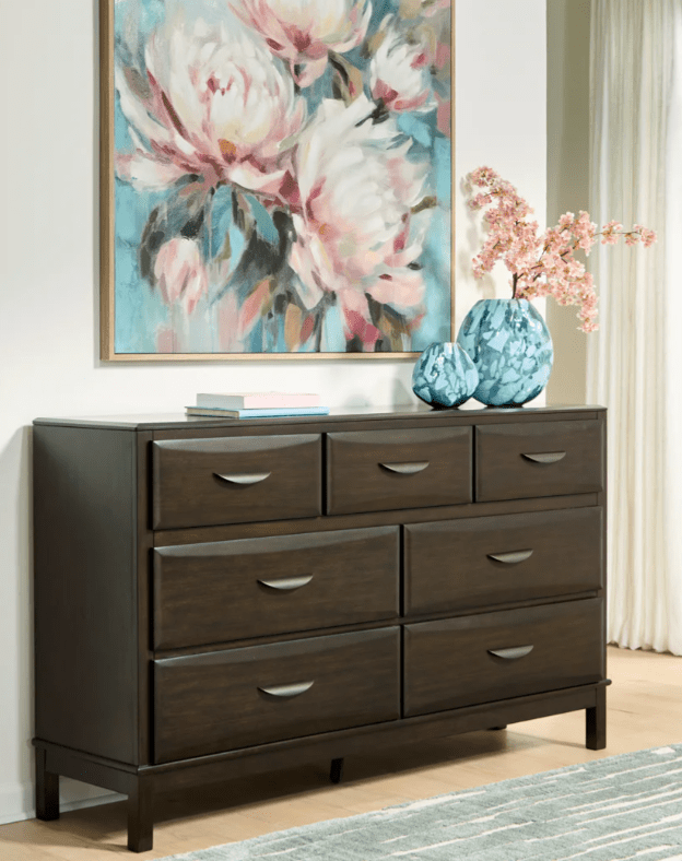 AshleyAshley B479 Vanmore - Queen Storage Bed - Dark Brown