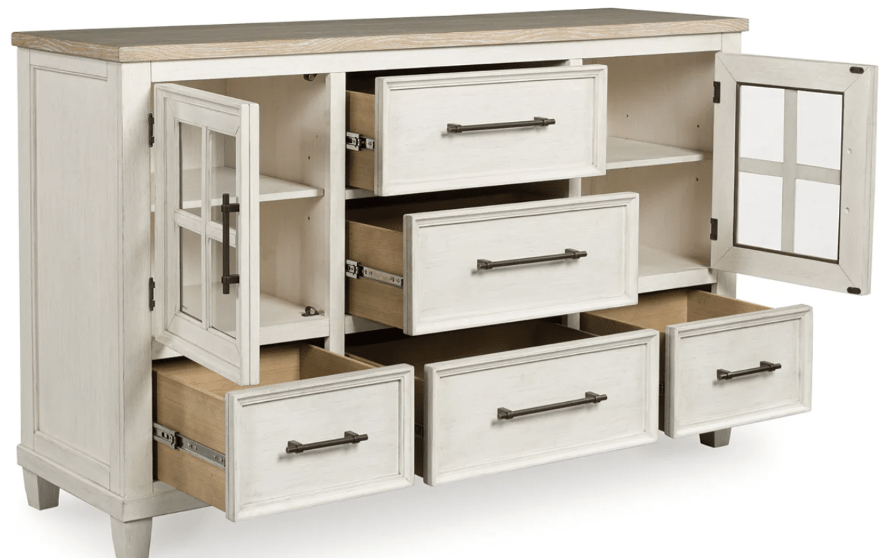 AshleyAshley B683 Shaybrock - Panel Bed - Antique White