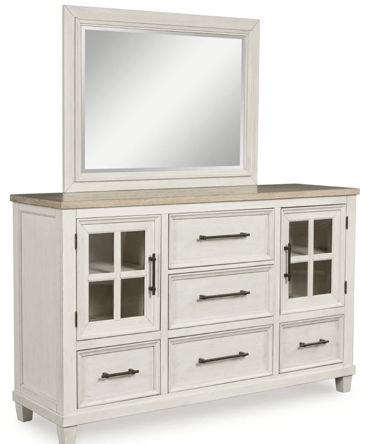 AshleyAshley B683 Shaybrock - Panel Bed - Antique White