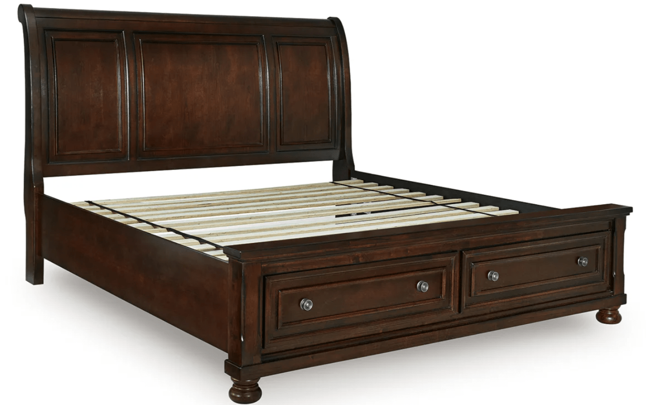 AshleyAshley B697 Porter Sleigh Storage Bedroom - Rustic Brown