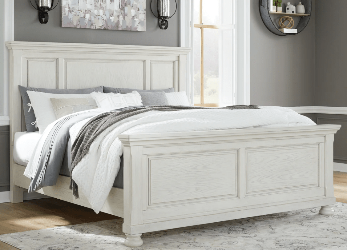 AshleyAshley B742 Robbinsdale - Panel Bed - Antique White