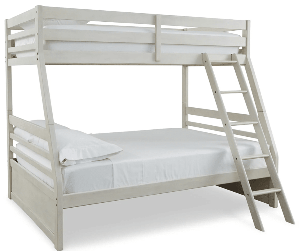 AshleyAshley B742 Robbinsdale - Twin Over Full Bunk Bed With Storage - Antique White
