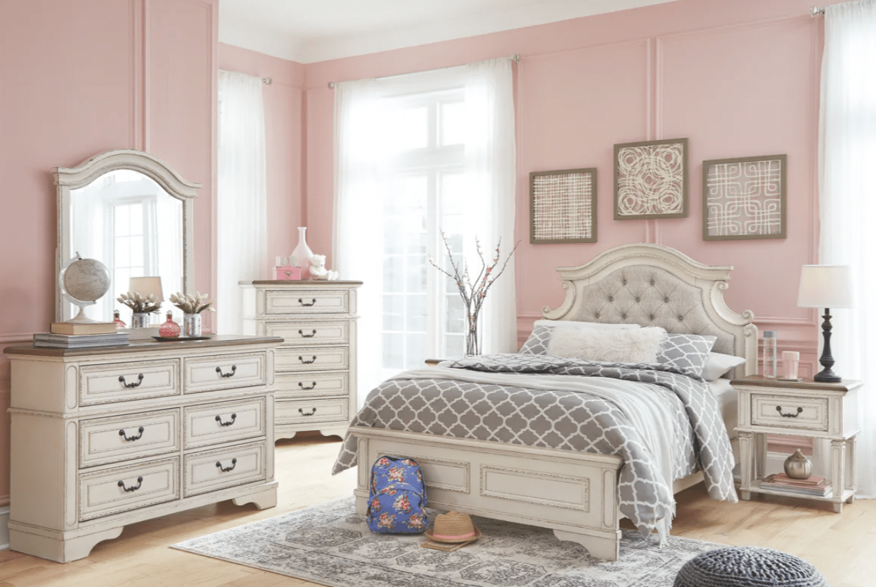 AshleyAshley B743 Realyn UPH Panel Bedroom Group