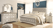 AshleyAshley B743 Realyn - Upholstered Sleigh Bed - Two - tone