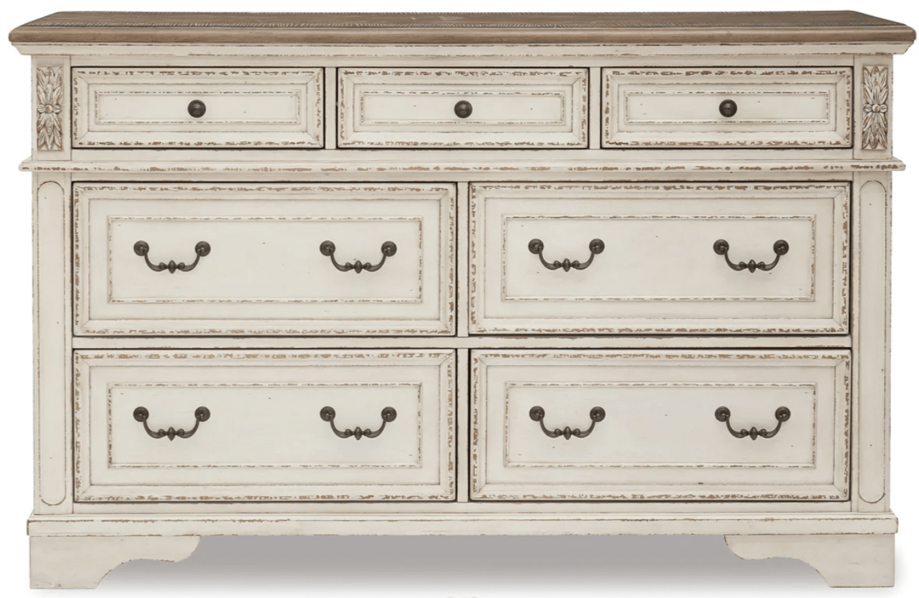 AshleyAshley B743 Realyn - Upholstered Sleigh Bed - Two - tone
