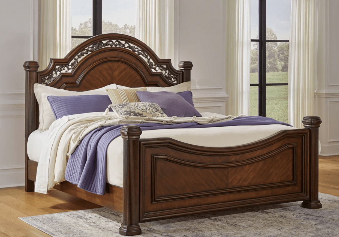 AshleyAshley B764 Lavinton - Poster Bed - Brown