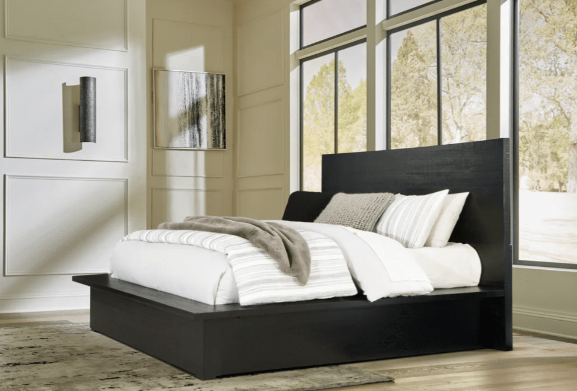 AshleyAshley B768 Londer - Panel Bed - Black