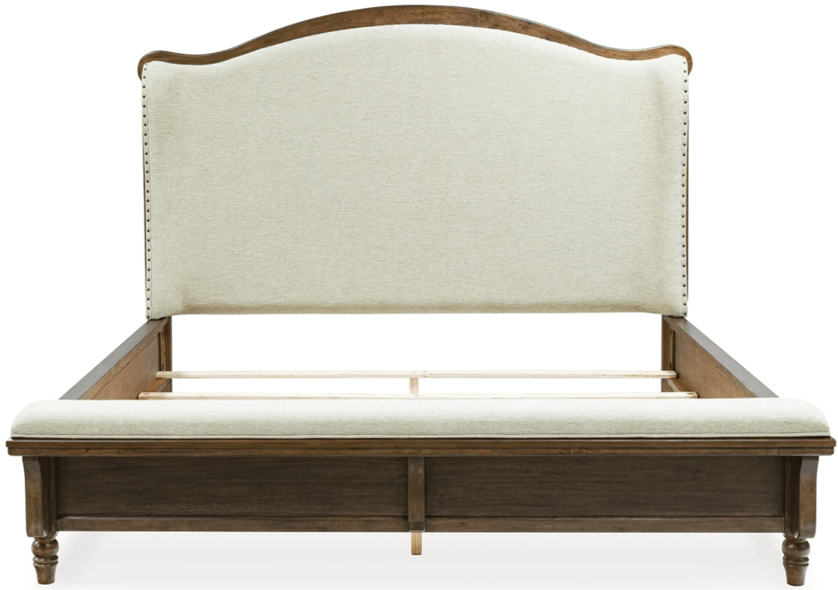 AshleyAshley B787 Sturlayne - Upholstered Panel Bedroom - Brown