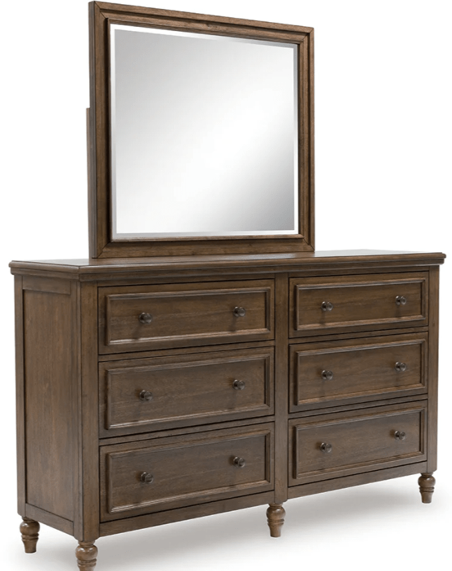 AshleyAshley B787 Sturlayne - Upholstered Panel Bedroom - Brown