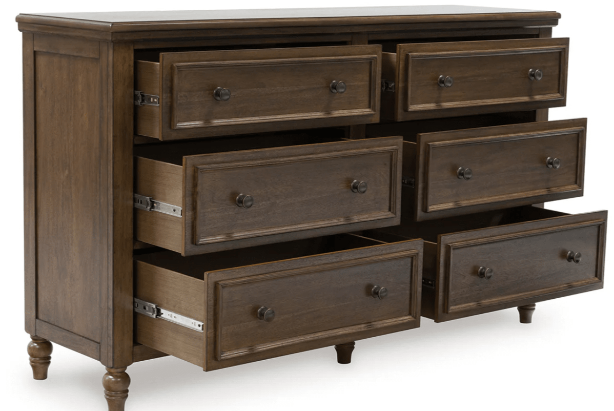 AshleyAshley B787 Sturlayne - Upholstered Panel Bedroom - Brown