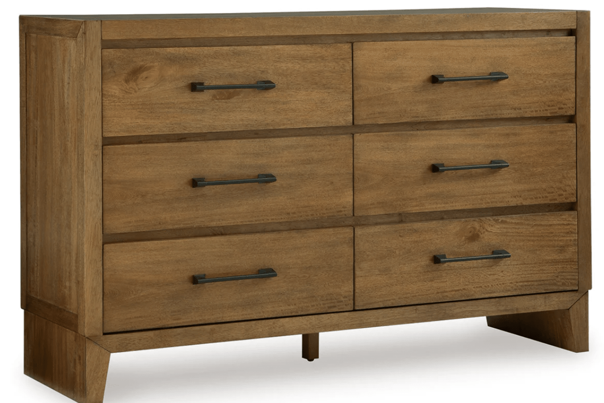 AshleyAshley B833 Sherbana - Panel Bedroom - Light Brown