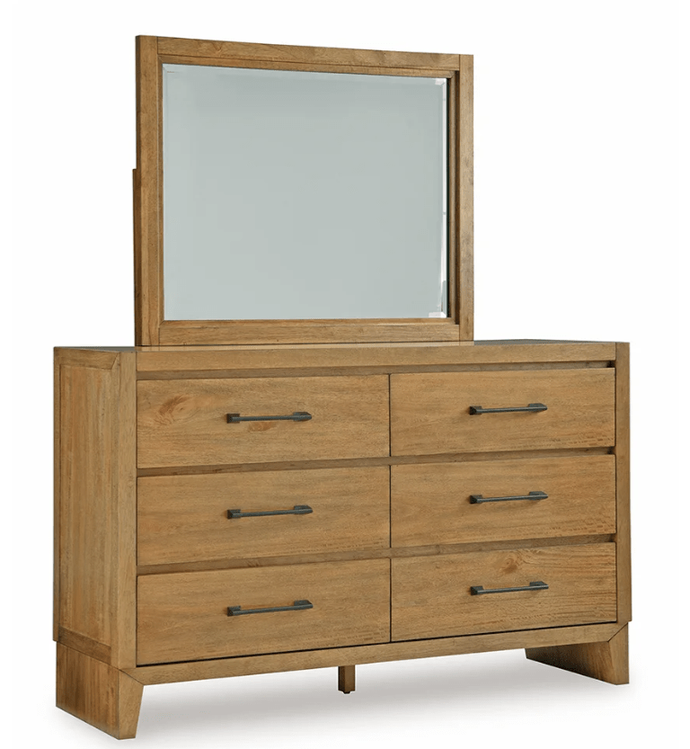 AshleyAshley B833 Sherbana - Panel Bedroom - Light Brown
