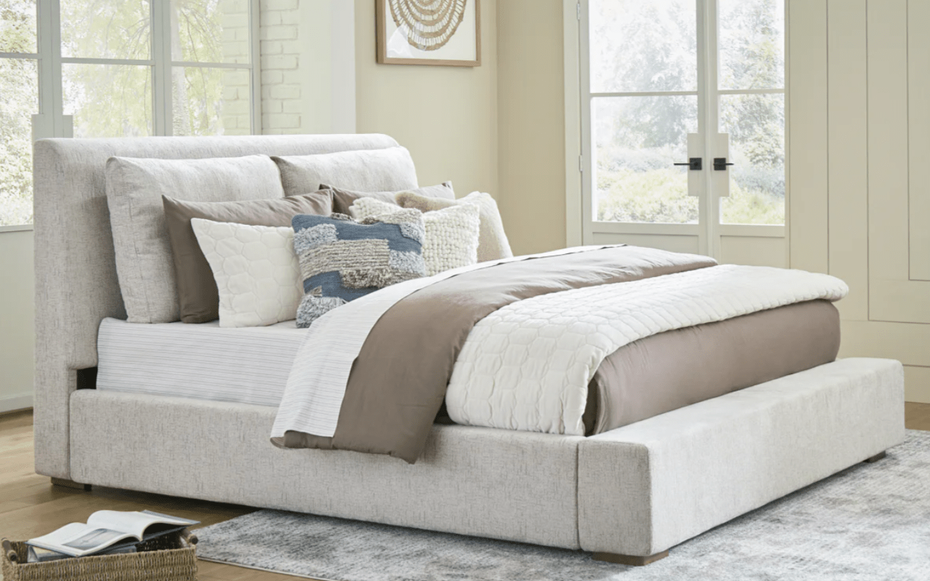 AshleyAshley B974 Cabalynn - Upholstered Bed - Light Brown