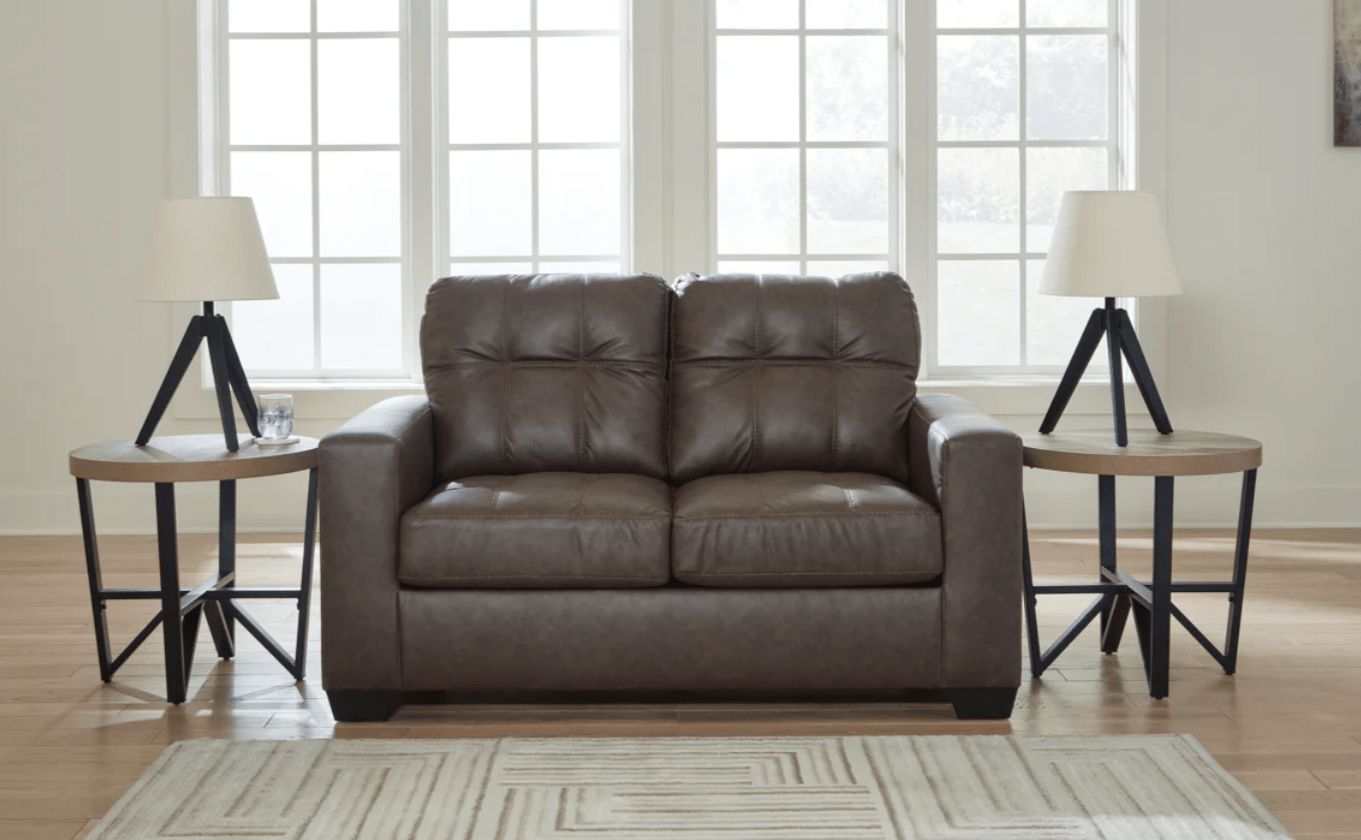AshleyAshley Barlin Mills - 17003 - Sofa, Loveseat, Rocker Recliner - Umber