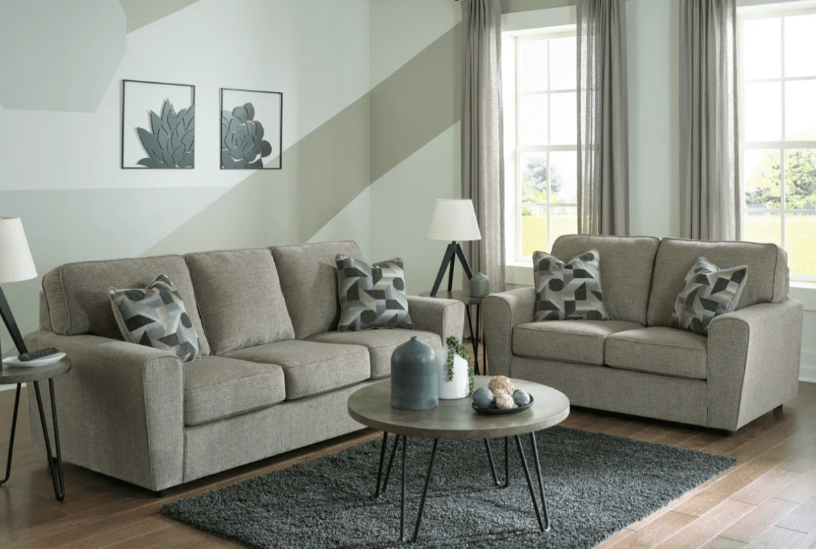 AshleyAshley Cascilla - Sofa, Loveseat - Light Gray - 26805