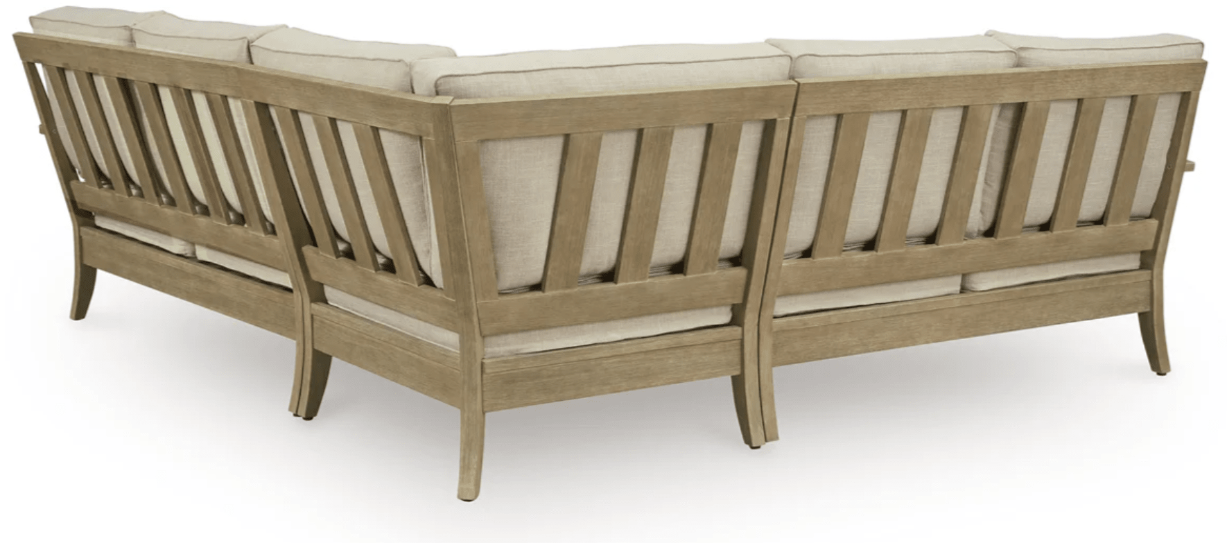 AshleyAshley Clare View 3 Pc Outdoor Sectional