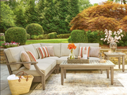 AshleyAshley Clare View 3 Pc Outdoor Sectional