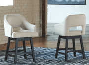 AshleyAshley D380 Tallenger - UPH Swivel Barstool (Set of 2)