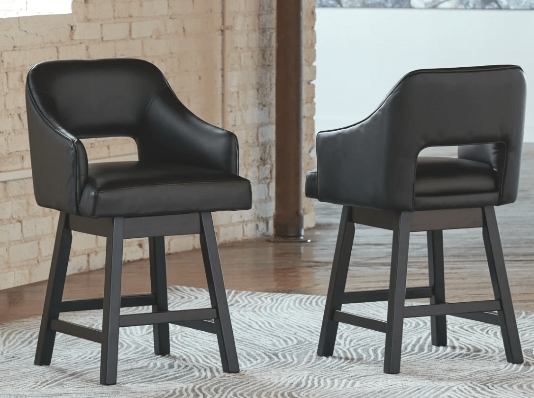 AshleyAshley D380 Tallenger - UPH Swivel Barstool (Set of 2)