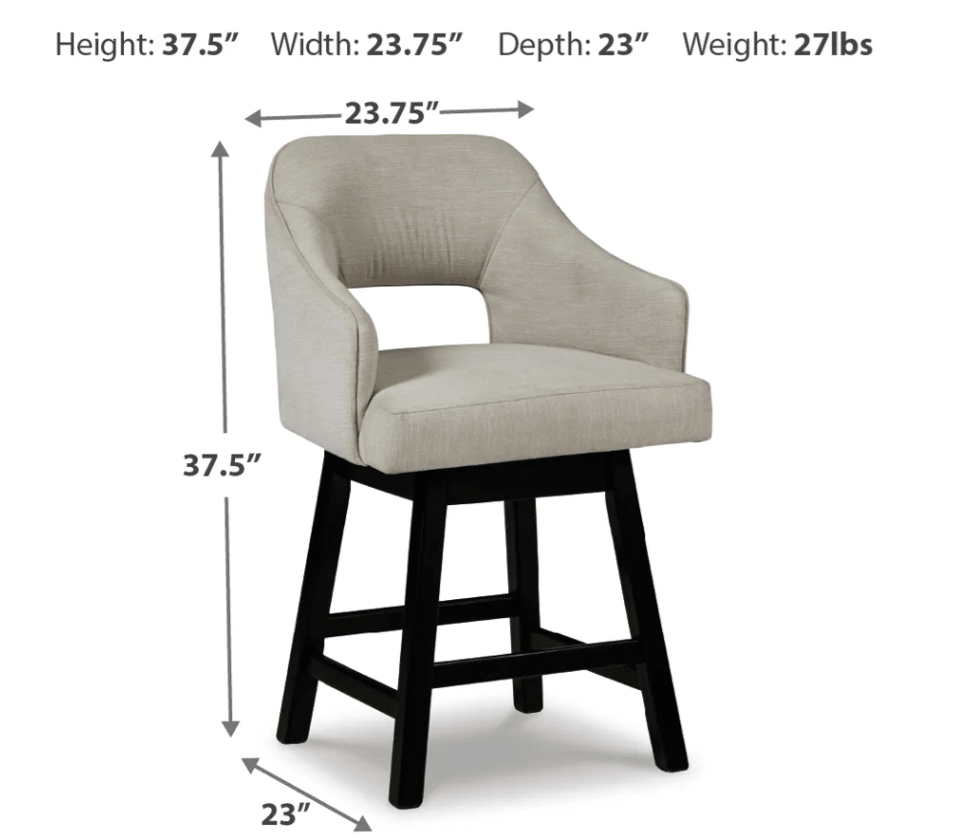 AshleyAshley D380 Tallenger - UPH Swivel Barstool (Set of 2)