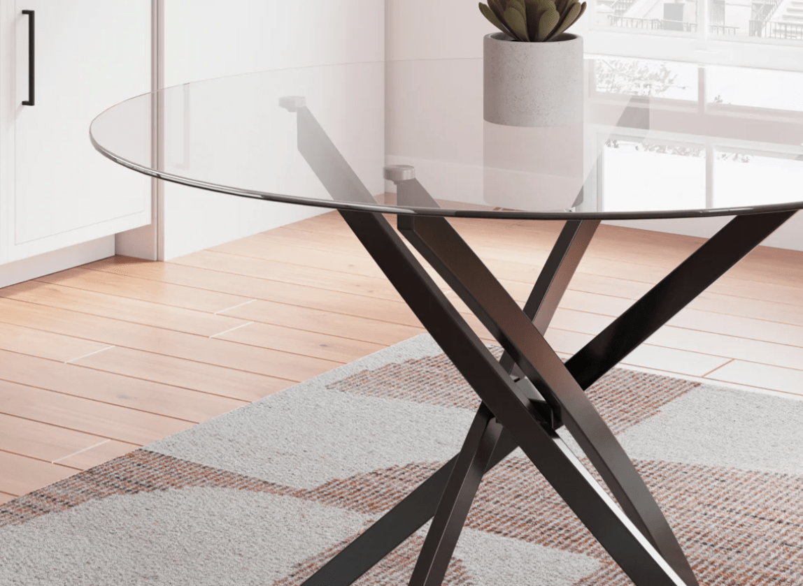 AshleyAshley D446 - 15 Pharwynn - Round Dining Room Table - Black