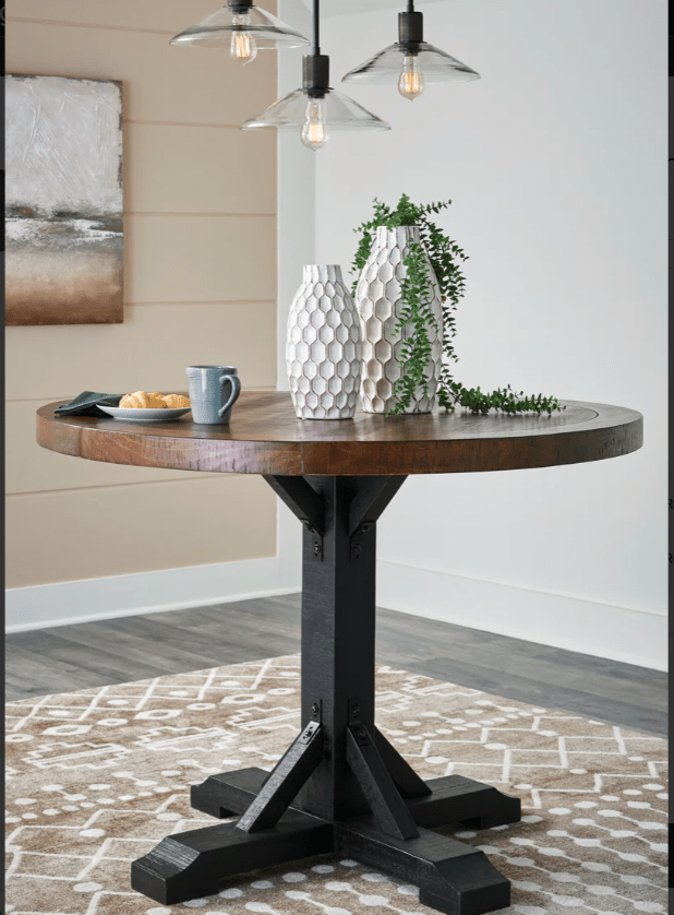 AshleyAshley D546 - 23 Valebeck - Counter Height Dining Table - Multi