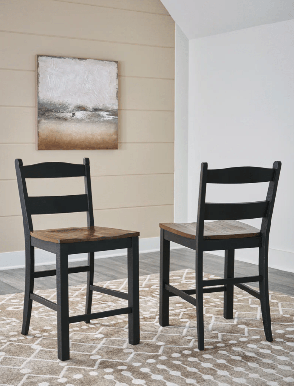 AshleyAshley D546 - 23 Valebeck - Counter Height Dining Table - Multi