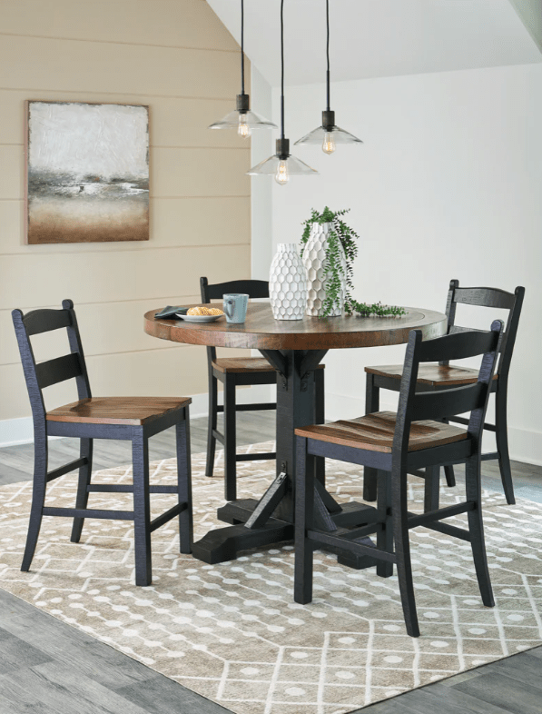 AshleyAshley D546 - 23 Valebeck - Counter Height Dining Table - Multi