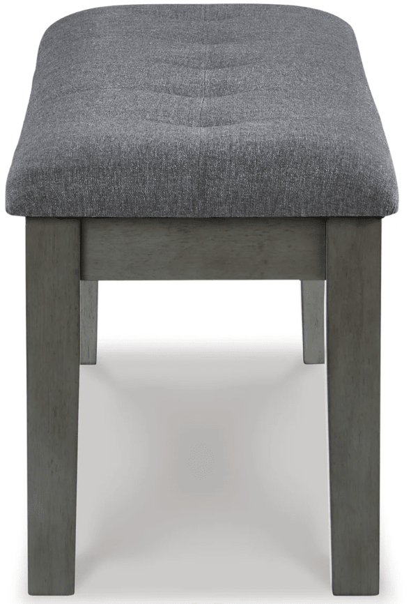 AshleyAshley D589 - 00 Hallanden - Large UPH Dining Room Bench - Black / Gray