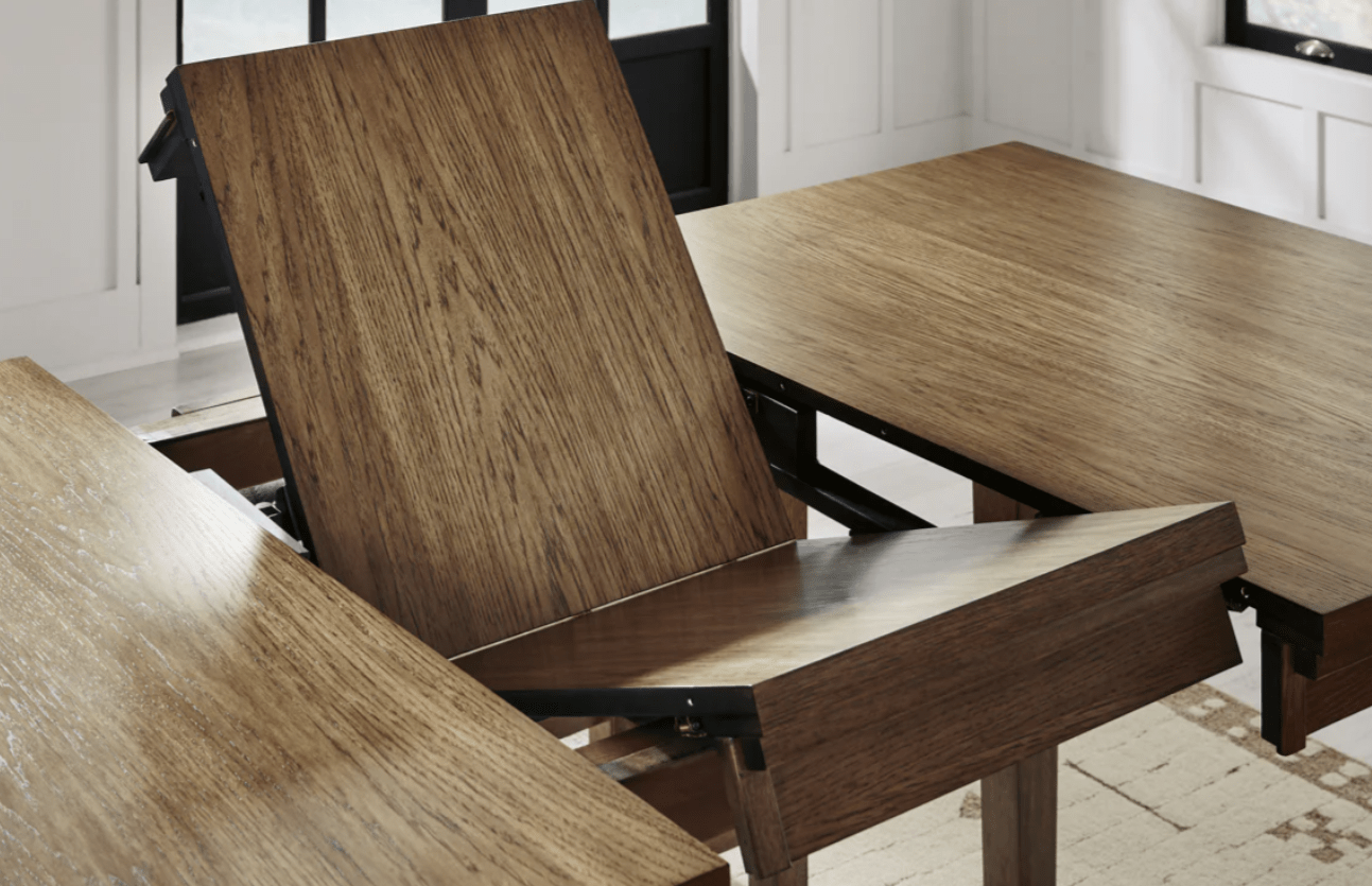 AshleyAshley D592 - 32 Urbinforte - Counter Height Dining Extension Table - Light Brown