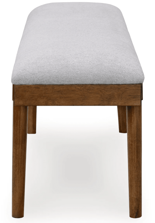 AshleyAshley D615 - 00 Lyncott - Large Upholstered Dining Room Bench - Gray / Brown