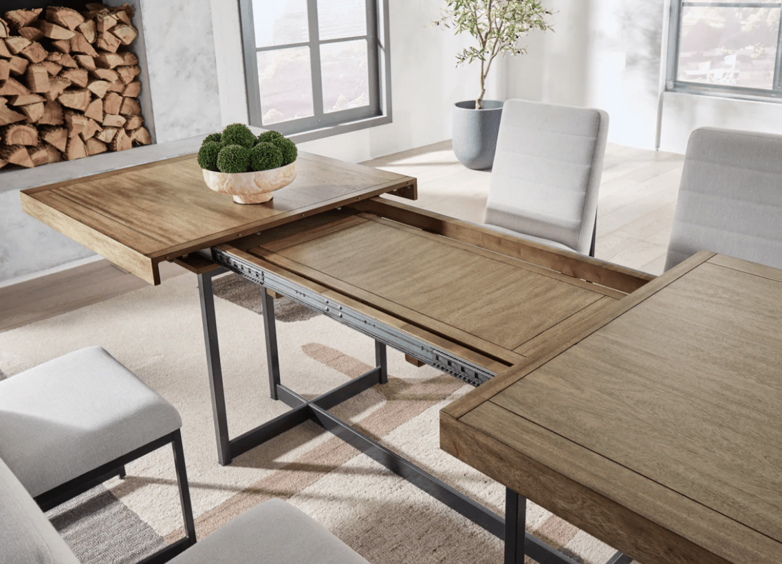 AshleyAshley D622 Tomtyn - Rectangular Dining Room Extension Table - Light Brown