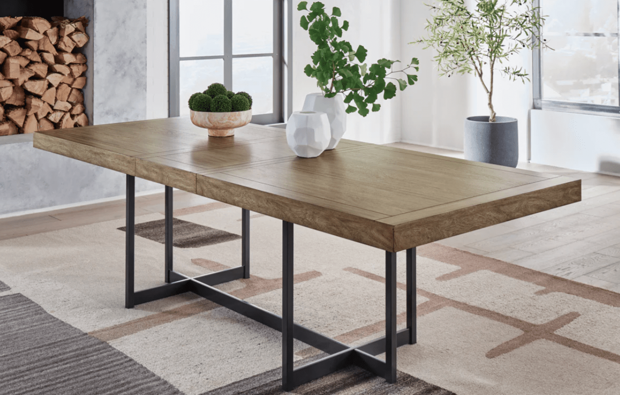 AshleyAshley D622 Tomtyn - Rectangular Dining Room Extension Table - Light Brown
