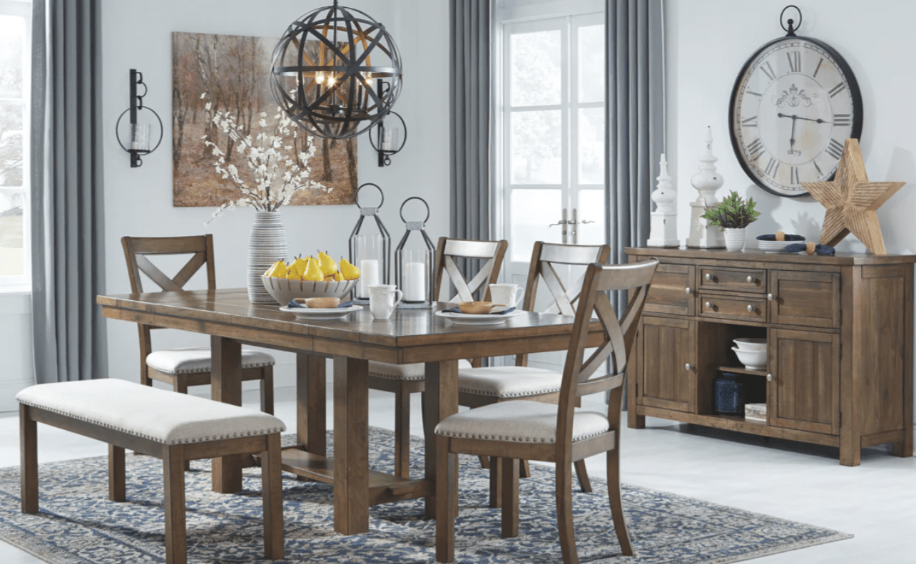 AshleyAshley D631 - 45 Moriville - Rectangular Dining Room - Extension Table