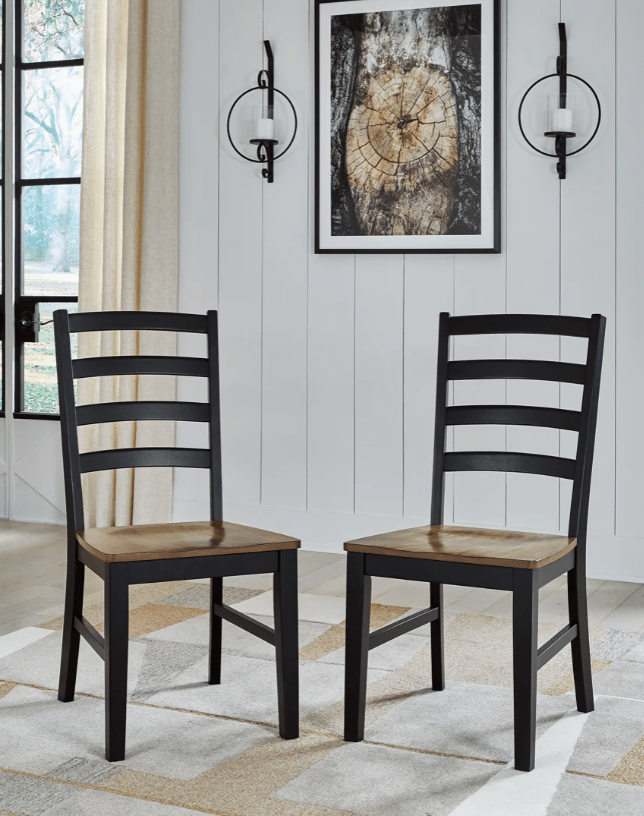 AshleyAshley D634 - 35 Wildenauer - Extension Table, - Brown / Black