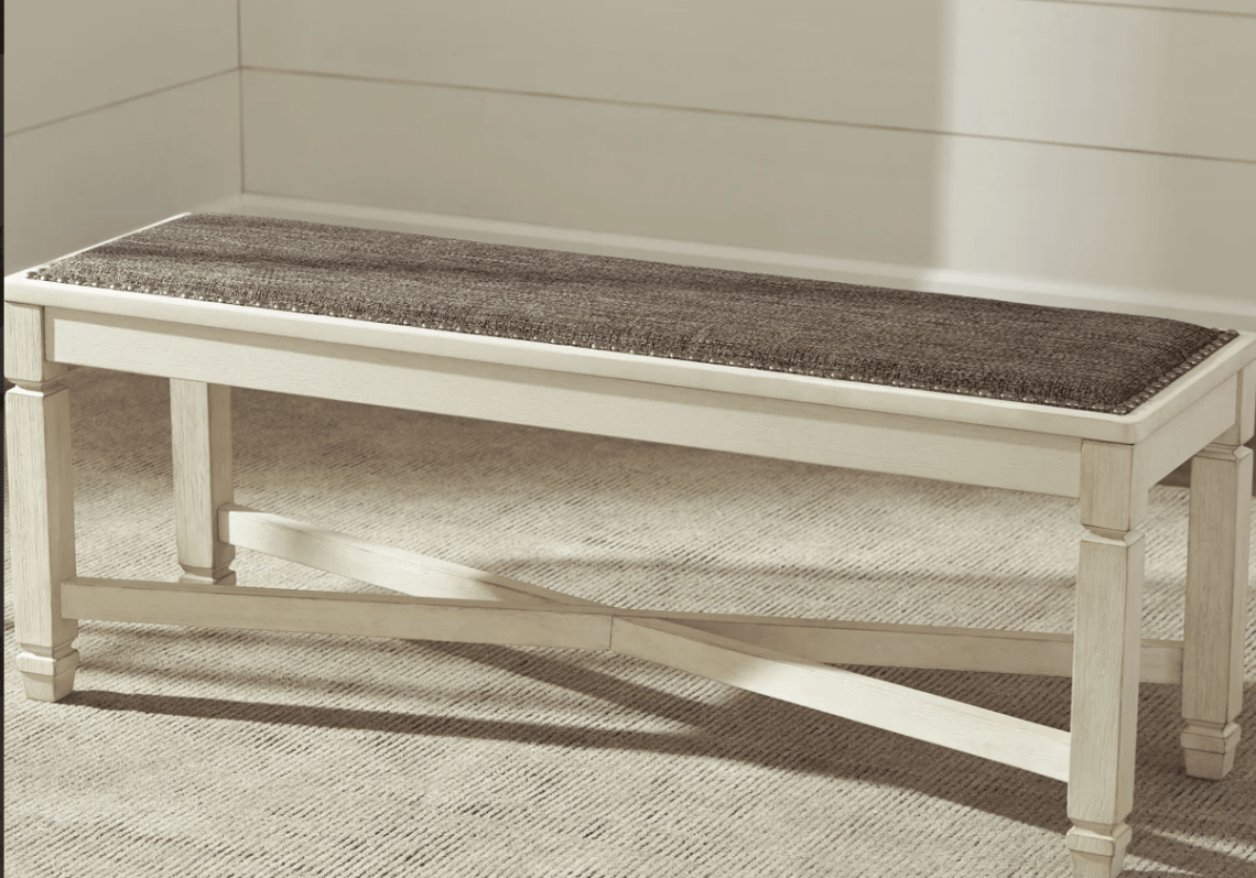 AshleyAshley D647 - 00 Bolanburg - Large UPH Dining Room Bench - Beige