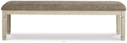 AshleyAshley D647 - 08 Bolanburg - Extra Large UPH DRM Bench - Brown / Beige