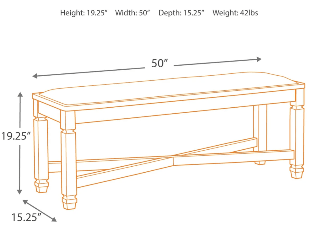 AshleyAshley D736 - 25 Tyler Creek - Rectangular Dining Room - Black / Gray