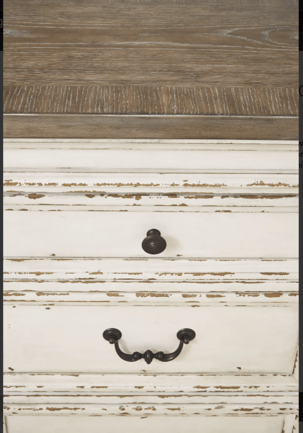 AshleyAshley D743 Realyn - Dining Room Server - Chipped White
