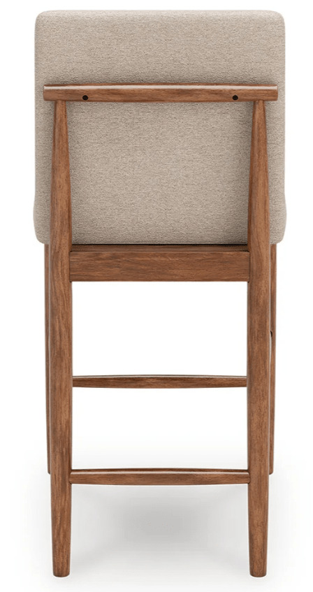 AshleyAshley D752 - 124 Isanti - Upholstered Barstool (Set of 2) - Light Brown