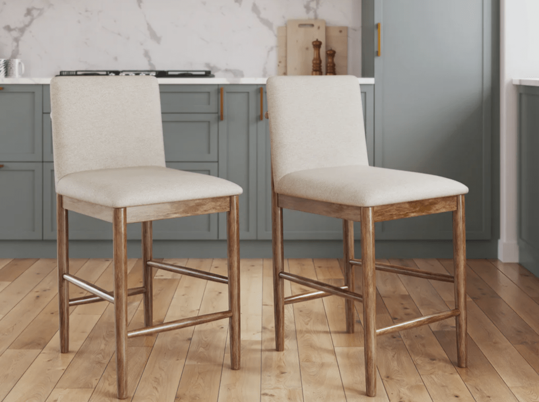 AshleyAshley D752 - 124 Isanti - Upholstered Barstool (Set of 2) - Light Brown