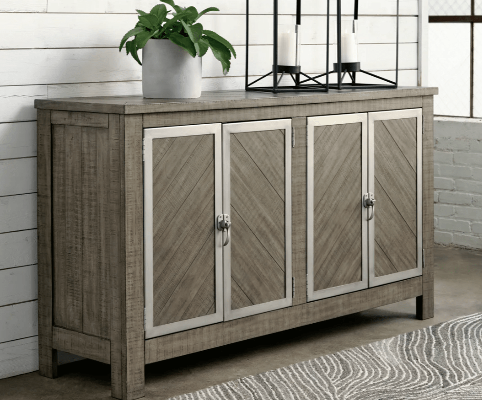 AshleyAshley D766 Krystanza Dining Room - Weathered Gray