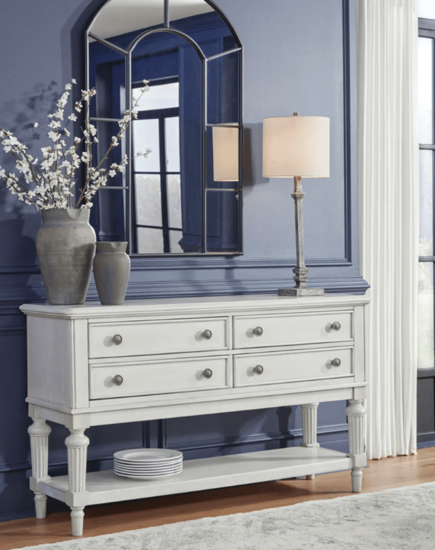 AshleyAshley D795 - 60 Montelaine - Dining Room Server - Antique White