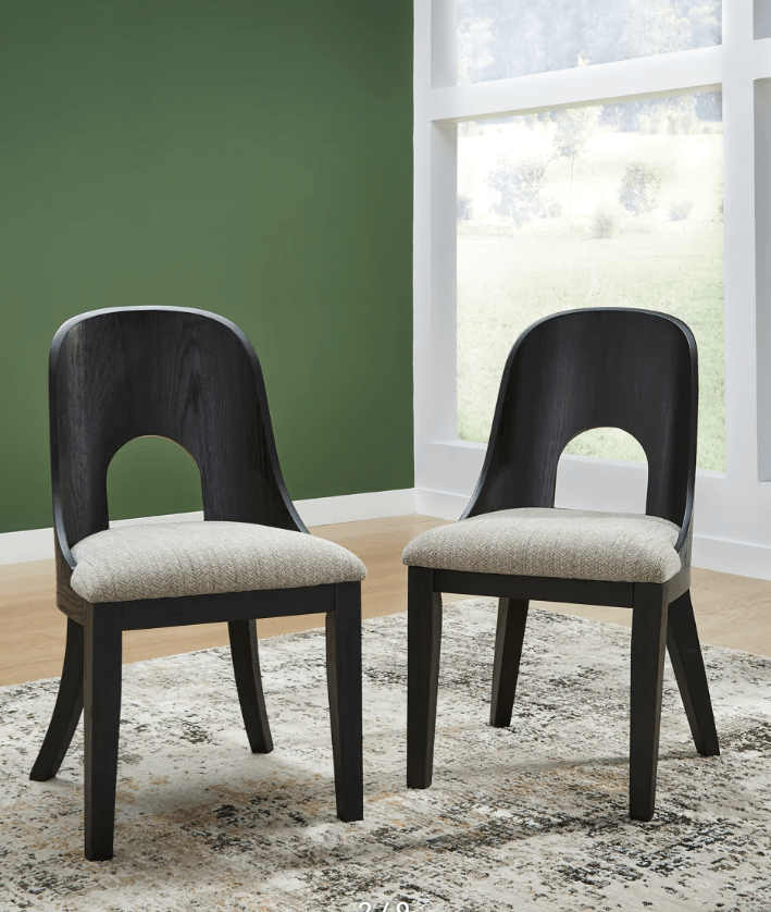 AshleyAshley D821 Rowanbeck - Oval Dining Room Table - Black