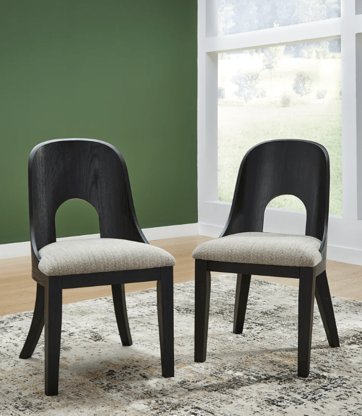 AshleyAshley D821 Rowanbeck - Oval Dining Room Table - Black