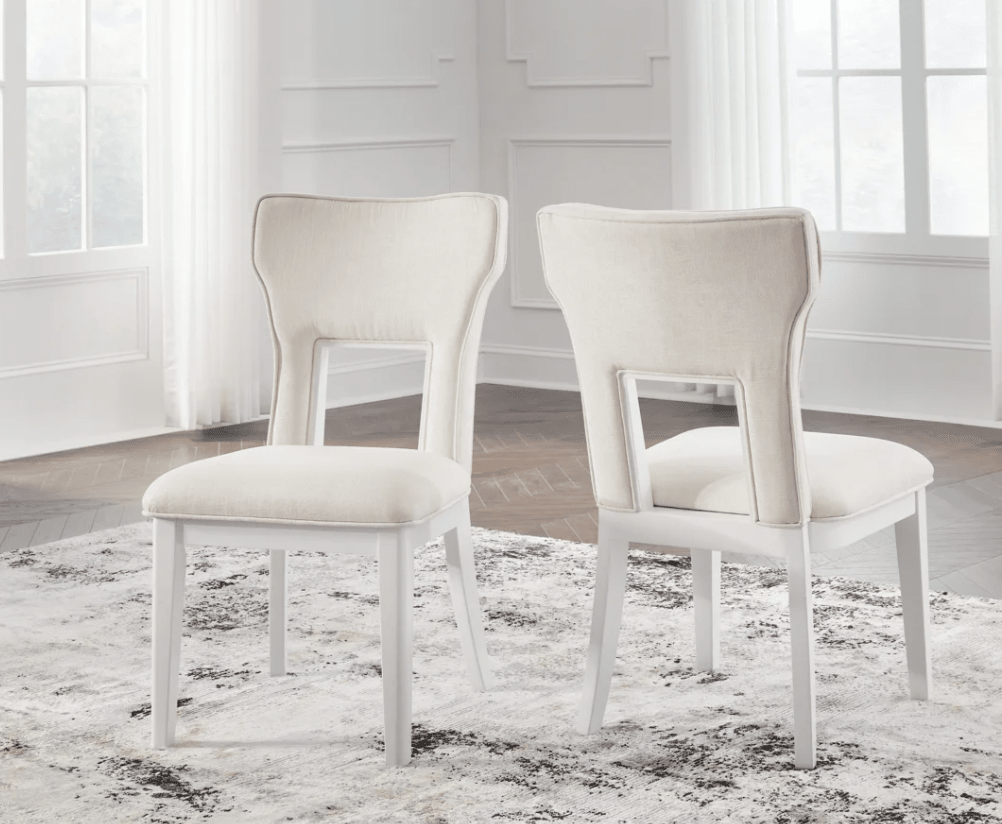 AshleyAshley D822 Chalanna - Rectangular Dining Room Extension Table - White